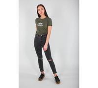 Alpha Industries New Basic Big Logo T-Shirt pour femme Taille L - Vert