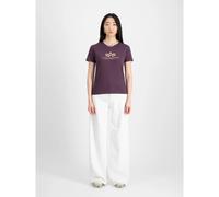 T-shirt femme Alpha Industries New Basic Violet S