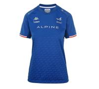 T-shirt Femme - ALPINE - Kombat Esteban Ocon BWT Alpine F1 Team Officiel Formule 1 - Manches courtes - Bleu XS