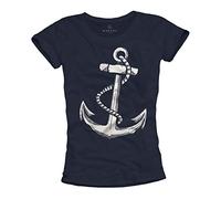 Makaya T-Shirt Femme Ancre Marine Blue M