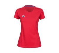 Arena W T-shirt Team Red-white-red Taille: M | Hauts de sport Outlet | Femme | Rouge