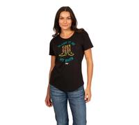 T-shirt femme Ariat Blame It On My Boots Noir S