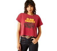 T-shirt femme Ariat Sendero Slow Horses Rouge M