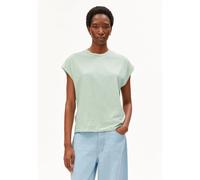 ARMEDANGELS - Women's Slub Jersey Stripe - T-shirt - S - oatmilk / foam