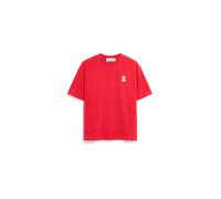 T-shirt femme Armedangels Tarjaa Rouge XS