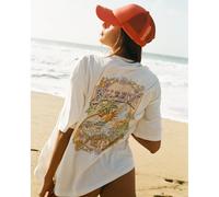 T-shirt femme Billabong Waterfall Blanc S