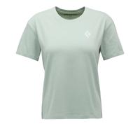 Black Diamond Heritage Badge Short Sleeve T-shirt Vert S Femme
