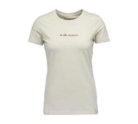 Black Diamond Heritage Wordmark Short Sleeve T-shirt Beige L Femme