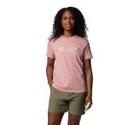 T-shirt Femme Boundless Beauty Logo Eraser Pink | Columbia Sportswear S