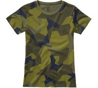 T-Shirt Femme Brandit - Camouflage - Manches courtes - Vert L