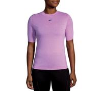 T-shirt femme Brooks High Point manches courtes violet M
