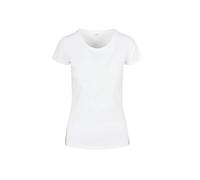 Build Your Brand T-shirt Bb012-ladies Basic Tee Femme Blanc 5XL EU