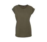 T-shirt femme Build Your Brand Extended Shoulder Vert M