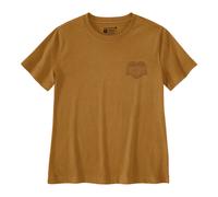 T-shirt femme Carhartt Irvine Heart marron