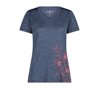 Cmp 39t6136 Short Sleeve T-shirt Bleu 2XS Femme