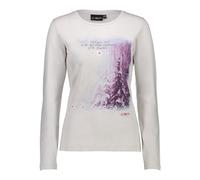 Cmp 38u3186 Long Sleeve T-shirt Blanc 3XL Femme