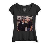 T-Shirt Femme Col Echancré Reservoir Dogs Tim Roth Michael Madsen Cinema