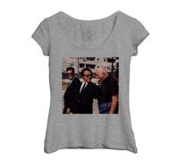 T-Shirt Femme Col Echancré Reservoir Dogs Tim Roth Michael Madsen Cinema
