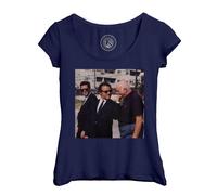 T-Shirt Femme Col Echancré Reservoir Dogs Tim Roth Michael Madsen Cinema