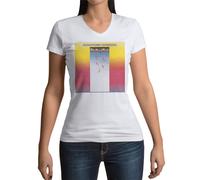 T-Shirt Femme Col V Mahavishnu Orchestra Album Cover Birds Of Fire Jazz Rock 70's