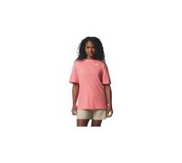 T shirt femme columbia graphique oversize rolling bend rose