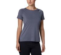 Columbia Peak To Point Ii Short Sleeve T-shirt Bleu M Femme
