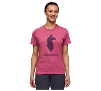 T-shirt femme Cotopaxi Cotopaxi Llama T-Shirt Taille: M / Couleur: rose