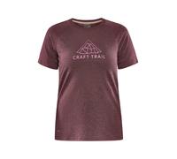 T-shirt Femme CRAFT ADV Trail Wool SS rouge L