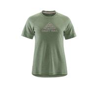 T-shirt Femme CRAFT ADV Trail Wool SS vert S