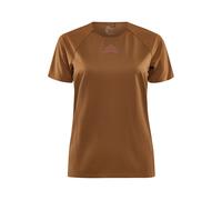 Craft Pro Trail Short Sleeve T-shirt Marron L Femme
