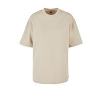 Def Heart Short Sleeve T-shirt Beige L Femme