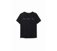 T-shirt femme Desigual Dublin Bleu S