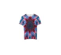 T-shirt femme Desigual Laia - bleu/noir - M XL