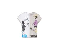 T-shirt femme Desigual Mickey Gris S
