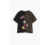 T-shirt femme Desigual Mickey Gris XL