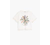 T-shirt femme Desigual Osaka Blanc L
