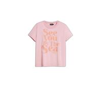 Desigual T-shirt femme Repris Rose Taille L