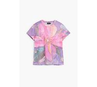 Desigual T-shirt violet / mélange de couleurs, Taille XL