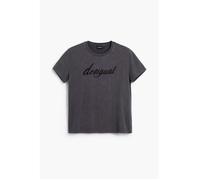 Desigual - Varsovia T-Shirt - Femme - Tops - Gris - Taille: 36 FR