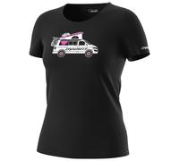 T-shirt femme Dynafit Graphic Co W S/S Tee 2024 Taille: S / Couleur: noir / gris