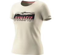 Dynafit Transalper Graphic Short Sleeve T-shirt Beige XS Femme