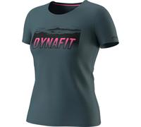 Dynafit Transalper Graphic Short Sleeve T-shirt Bleu L Femme