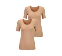 T-shirt femme Falke Daily Comfort (x2) Beige L