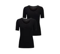 T-shirt femme Falke Daily Comfort (x2) Noir L