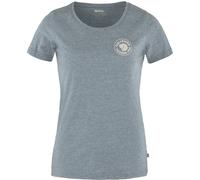 Fjällräven - Women's 1960 Logo - T-shirt - S - indigo blue / melange