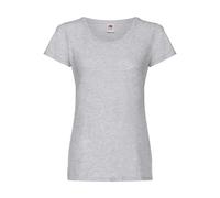 T-shirt femme Fruit of the Loom Original Gris L