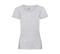 T-shirt femme Fruit of the Loom Valueweight Gris M