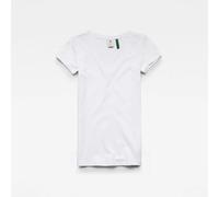G-Star T-shirt Femme Base V-Neck Blanc D07211-3310-110 XXL