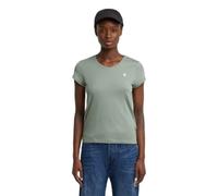 G-Star T-shirt Eyben Slim 2.0 manches courtes col V Vert S Femme