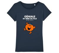 T-shirt Femme - GÉNIALE DE MÈRE EN FILLE